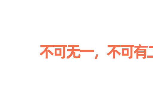 不可无一，不可有二