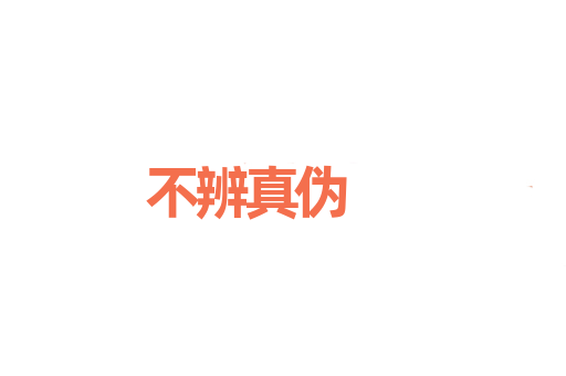 不辨真伪