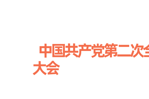 中国共产党第二次全国代表大会