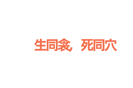 生同衾,死同穴